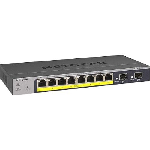 Netgear GS110TP 10-Port Gigabit Ethernet Smart Switch Price in Bangladesh