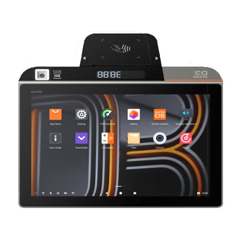 SUNMI D3 Mini 80mm Android POS Terminal with Touchscreen Barcode Scanner Price in Bangladesh
