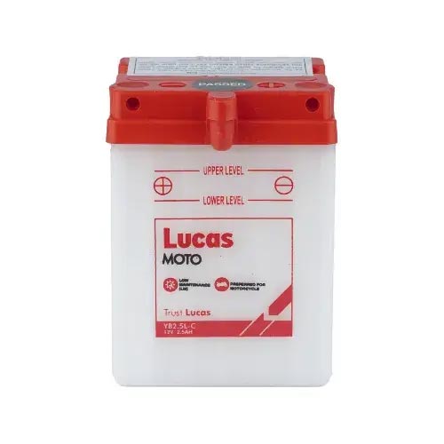 LUCAS Moto YB2.5L-C 12V2.5 Vehicle Battery Price in Bangladesh