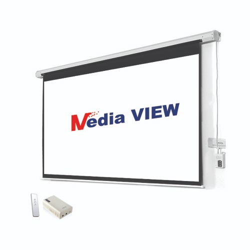 MediaView 120″ X 120″ Electric Remote Projector Screen Price in Bangladesh