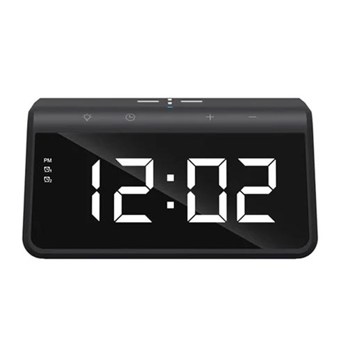 Havit W320 15W Black Wireless Charger with Alarm Clock & Ambient Light Price in Bangladesh