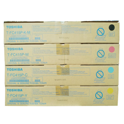 Toshiba T-FC415P-CMYK Full Set (Four Color 4 Pcs) Toner Cartridge in Bangladesh