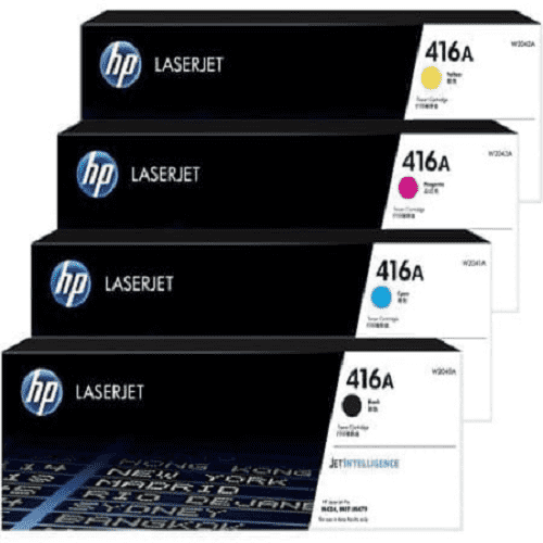 HP 416A Original Full Set Toner Cartridge (Black, Cyan, Yellow, Magenta) Price in Bangladesh