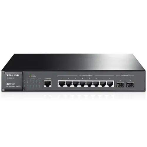 TP-Link TL-SG3210 JetStream 8-Port Gigabit L2 Managed Switch with 2 SFP Ports in Bangladesh