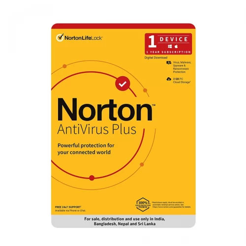 Norton Antivirus Plus Singel User One year Price in Bangladesh