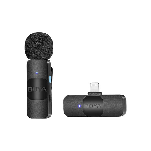 BOYA BY-V1 Ultracompact 2.4GHz Wireless Microphone System for iOS Device Price in Bangladesh
