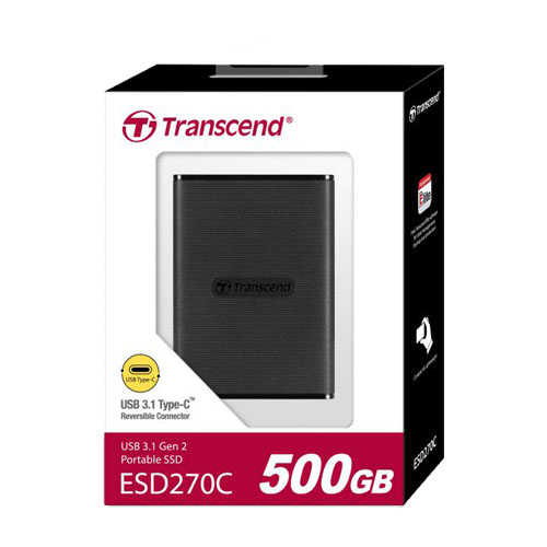 Transcend ESD270C 500GB USB 3.1 Gen 2 Type C External SSD Price in Bangladesh