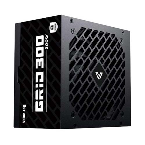 Value Top GRID 300 Real 300W ATX Non Modular Black Power Supply Price in Bangladesh