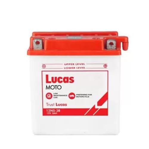 LUCAS Moto 12N5-3B 12V5ah Vehicle Battery Price in Bangladesh