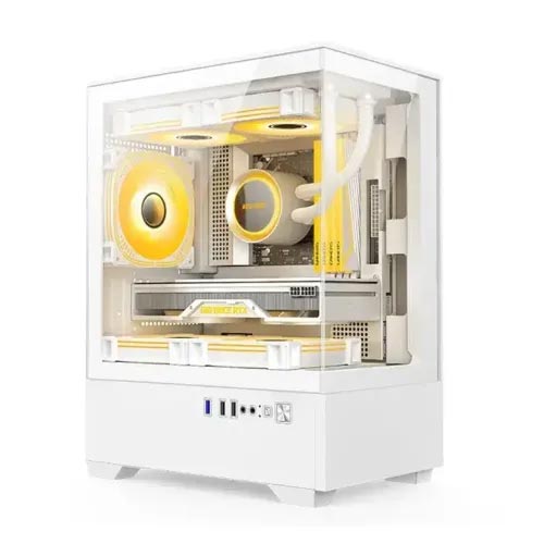 Golden Field T01 White M-ATX Mini Tower Gaming Casing Price in Bangladesh
