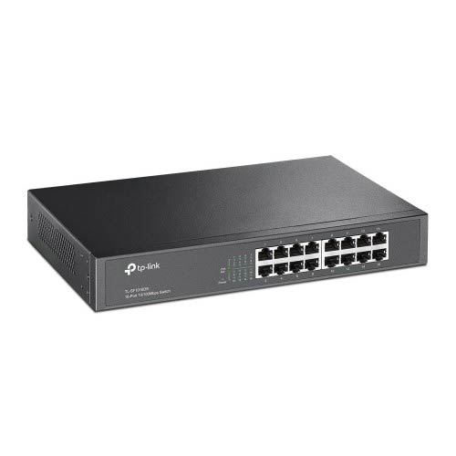 TP-Link TL-SF1016DS 16 Port Rack Mount Metal Body Switch in Bangladesh