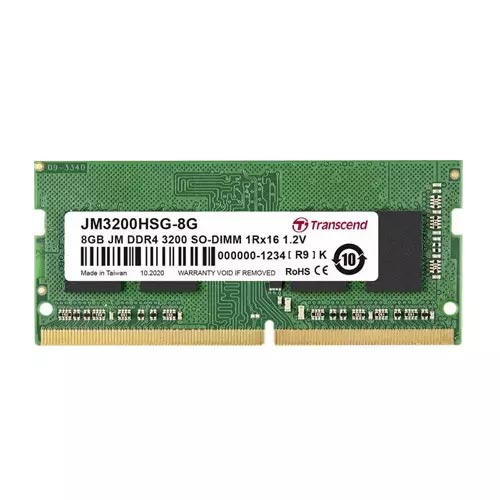 Transcend JetRAM 8GB DDR4 3200Mhz so-DIMM Laptop RAM Price in Bangladesh