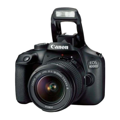 Canon Eos 4000D 18MP 2.7inch Display With 18-55mm Lens Dslr Camera Price in Bangladesh