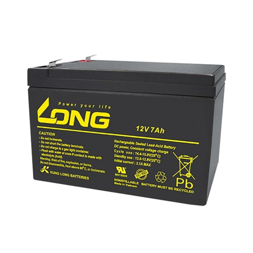 Long LG7-12 12V-7Ah Rechargeable Sealed Lead Acid Battery Price in Bangladesh