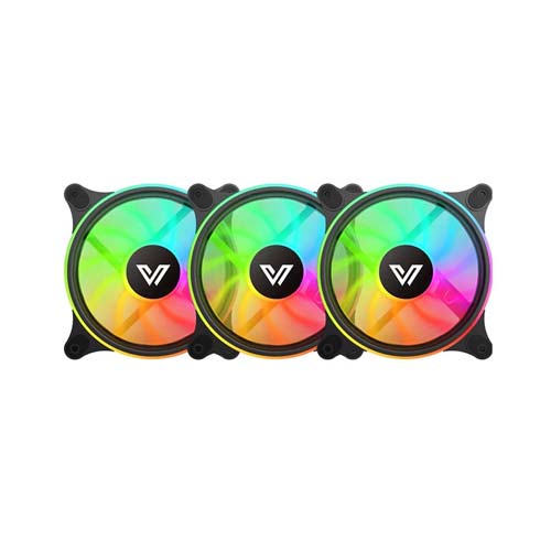 Value Top CR10-1298ARGB 120mm ARGB Black Casing Cooling Fan Price in Bangladesh