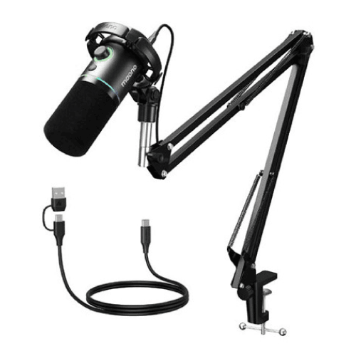MAONO PD200X USB/XLR Dynamic Microphone+Boom Arm Stand Price in Bangladesh