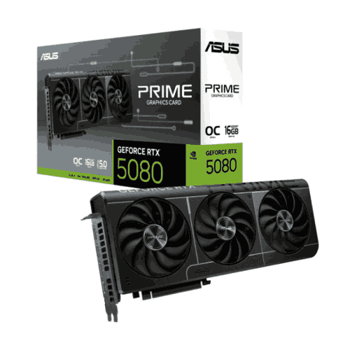 ASUS PRIME GeForce RTX 5080 16GB GDDR7 OC Edition Graphics Card Price in Bangladesh