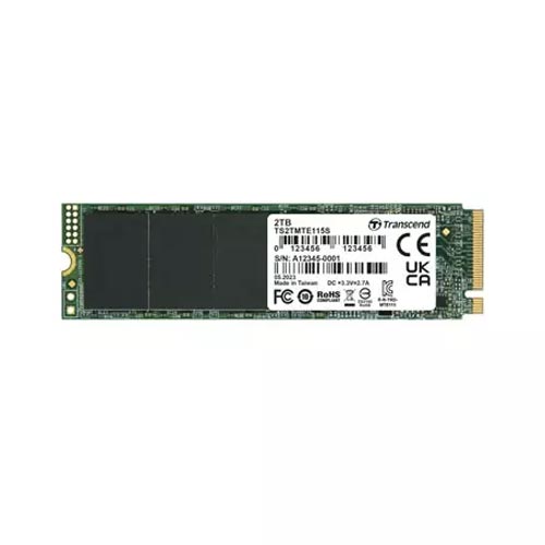 TRANSCEND 115S 2TB NVMe M.2 2280 PCIe Gen3x4 Internal SSD in Bangladesh