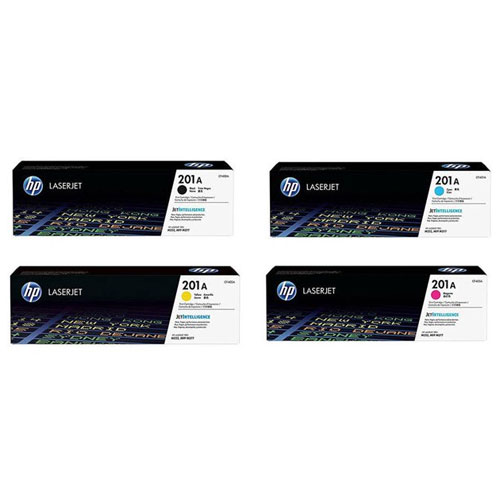 HP 201A Original CMYK (Cyan,Magenta,Yellow,Black) LaserJet Toner Cartridge
