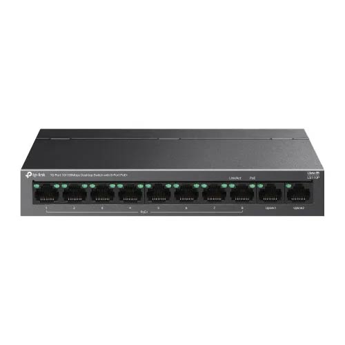 TP-Link LS110P 10-Port PoE+ Desktop Switch in Bangladesh