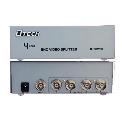 Dtech DT-7104 4 Port BNC Splitter Price in Bangladesh