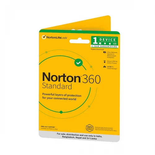Norton 360 Standard Total Security Single User Three-year Price in Bangladesh