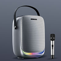 BINNIFA Live-2S Bluetooth 5.0 touch + 5.8G wireless DSP Heavy bass LED touch screen Home Theater Speaker