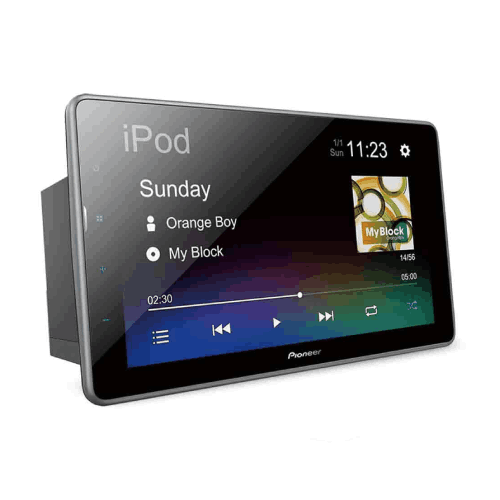 Pioneer DMH-ZF8550BT Flagship 9-Inch Floating WSVGA Capacitive Touchscreen RDS AV Receiver