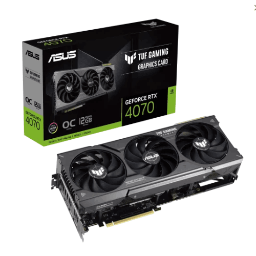 ASUS TUF Gaming GeForce RTX 4070 12GB GDDR6X OC Edition Graphics Card