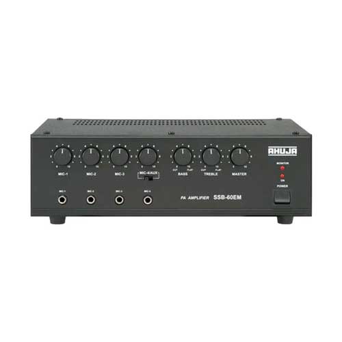 Ahuja SSB-60EM 60 Watts PA Mixer Amplifiers
