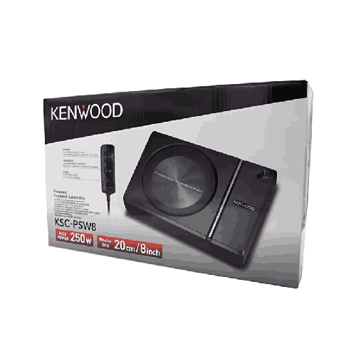 Kenwood KSC-PSW8 Powerful Performance Car Subwoofer