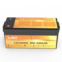 DJDC 12V 200Ah LiFePO4 RV 2560Wh Energy Deep Cycle Lithium Battery Price in Bangladesh