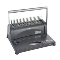 Deli E3871 350 Sheets 21-HOLE Steel Comb Spiral Binding Machine