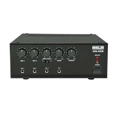 Ahuja SSB-45EM 45W PA Mixer Amplifier Price in Bangladesh