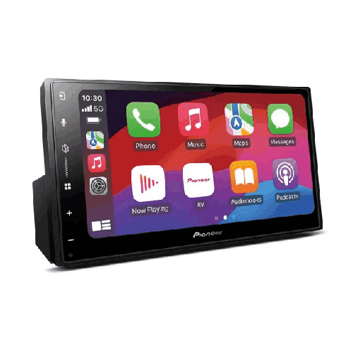 Pioneer DMH-A5650BT 6.8-Inch Touchscreen Double-DIN AV Receiver with Wireless Apple CarPlay