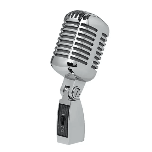 HIVE GM55 Wired XLR Dynamic Vocal Handheld Microphone Silver