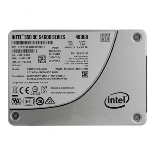 Intel S4600 480GB SATA 2.5" Server SSD