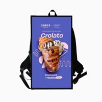 Nerox NB23A 23.8" Android Walking Backpack Advertising Machine