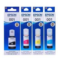 Epson 001 CMYK Full Set Original Refill Ink Bottle Price in Dhaka, Bangladesh