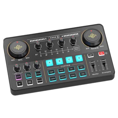 Luucco MI-2 Audio Interface with Mixer and Sound Card