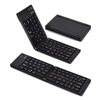 COTECi 64017 Wireless Foldable Bluetooth Keyboard