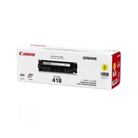 Canon 418 Yellow Original Toner Cartridge
