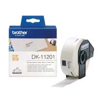 Brother Genuine DK-11201 Black on White 29mm x 90mm Label Roll (400 Label)